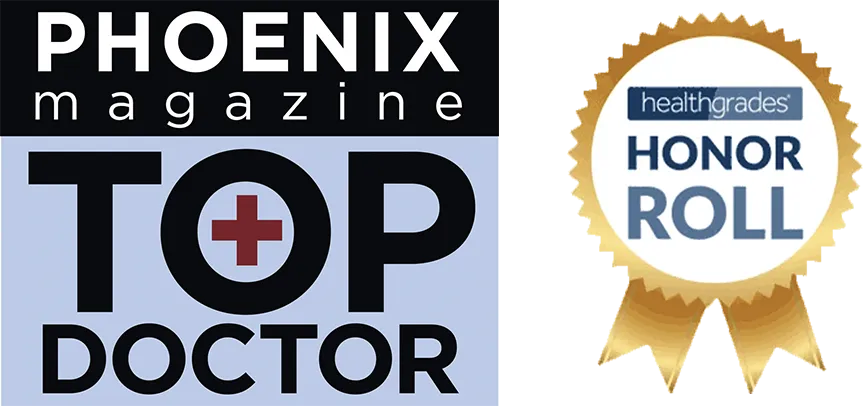 Albert Amini, MD is one of Phoenix Magazine's Top Doctors and Health Grades Honor Roll